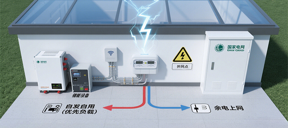 碲化镉发电玻璃阳光房+储能