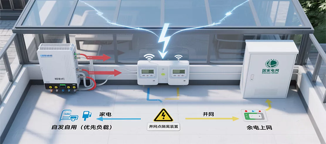 碲化镉发电玻璃阳光房+并网