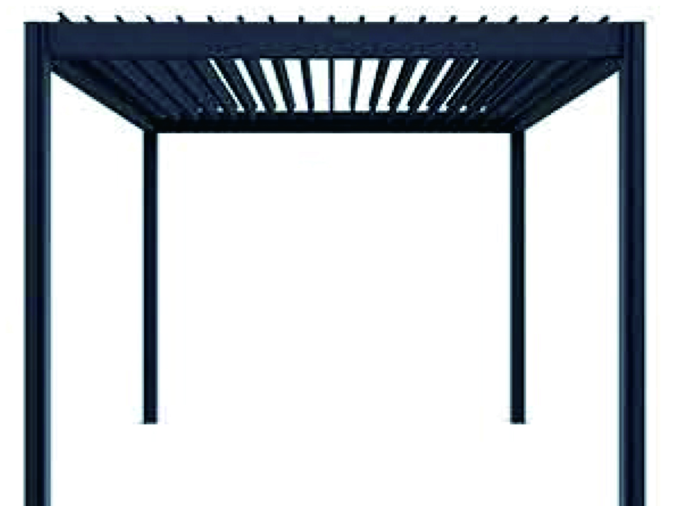 电动翻转百叶凉亭