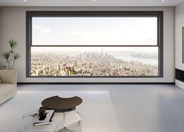 智能电动提拉窗