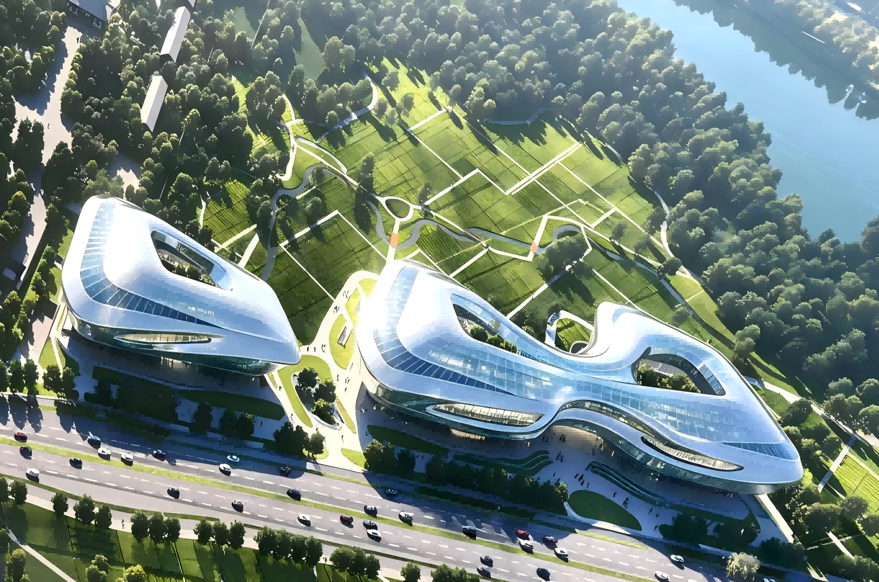 精工筑光｜签约即进场！中晖建润宁波奉化艺术基地碲化镉 BIPV 幕墙项目全面启动